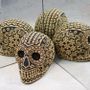Unique pieces - Calavera huichola : mexican skull - P.I. PROJECT