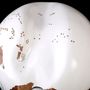 Sculptures, statuettes et miniatures - Globe blanc classique 25 cm - BRUNO HELGEN / MICHEL SOUBEYRAND