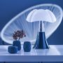 Lampes à poser - Lampe MINIPIPISTRELLO Bleu Ardoise by Martinelli Luce - LAURIE LUMIERE