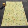 Other caperts - Large Yellow Oushak Carpet Rug - AKM WOVEN KILIM