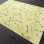 Autres tapis - Large Yellow Oushak Carpet Rug - AKM WOVEN KILIM