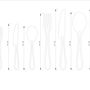 Cutlery set - OUTLINE CUTLERY - POP CORN