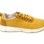 Shoes - SNEAKER safran yellow in cotton for menand women - ESPIGAS