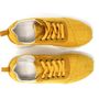 Shoes - SNEAKER safran yellow in cotton for menand women - ESPIGAS