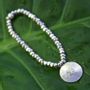 Bijoux - Silver bracelet with Om pendant - STYLE HEAVEN