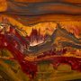 Other wall decoration - "Marra Mamba" Tiger’s Eye-Jasper-Slab - REDGALLERY