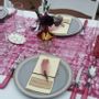 Sets de table - BOZA Placemat Rose Linen - BOZA | PLACEMAT | BY DECOREA