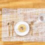 Sets de table - BOZA Placemat Rose Linen - BOZA | PLACEMAT | BY DECOREA