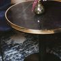 Dining Tables - ARDAMEZ • HAUSSMANN Bistro table - Ceramic with natural veins - Black - ARDAMEZ