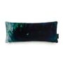 Coussins textile - Beyond Nebulous Velvet Cushion & Fabric Green & Blue by 17 Patterns - 17 PATTERNS