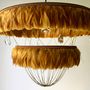 Ceiling lights - Bertie feather light shade - COLDHARBOUR LIGHTS