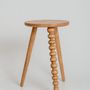 Tabourets - (Perfectly) Imperfect Stool - GALVIN BROTHERS — HANDCRAFTED FURNITURE
