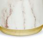 Decorative objects - AGRA round marble dining table - BB CONTRACT