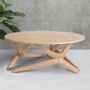 Objets design - Table relevable - AUTHENTIQUE - Chêne naturel - BOULON BLANC