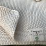Throw blankets - Organic Cotton Tricot Baby Blanket - NATURABORN