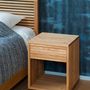 Night tables - Solid Wood Nightstand EMMA - WOODEK