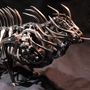 Sculptures, statuettes and miniatures - Metal Sculpture of Reptile - ERIC POIRIER CREATIONS UPCYCLING