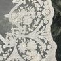 Curtains and window coverings - Luxury French Lace Curtain Panels - White on White / Beige on Beige - PASSIONHOMES BY SARLA ANTIQUES