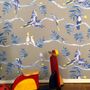 Other wall decoration - Blue Pantanal Wallpaper - KARIOKAS