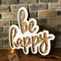 Decorative objects - BE HAPPY - BOX BUTIK