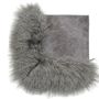 Autres tapis - Cowhide with Mongolian Goat Pewter - KOKET