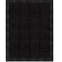 Autres tapis - Stingray Embossed with Cowhide Jet Black - KOKET