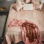 Bed linens - Indochine Mornings powder pink bedspread - AAI MADE WITH LOVE