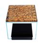 Coffee tables - Fused glass: furniture and accessories - MAD' IN EUROPE