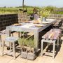 Dining Tables - Outdoor furniture, galvanized - "All year"  - A2 LIVING