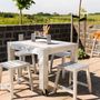 Tables Salle à Manger - Outdoor furniture, galvanized - "All year"  - A2 LIVING