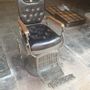 Armchairs - antique barber chair revisited - LES 3 SINGES