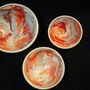 Everyday plates - Marbled plate - BARBOTINE AUBAGNE EN PROVENCE