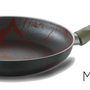 Frying pans - Marmoplus™  poêle antiadhésive Noir - NUOVA H.S.S.C.