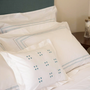 Bed linens - Shashiko “Sheet, duvet, PC” - MALAIKA LINENS