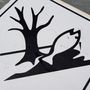 Other wall decoration - Metal road signs - LES 3 SINGES