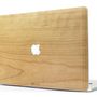 Other smart objects - Wooden adhesive MacBook Cover - WOODSTACHE