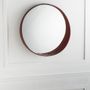 Mirrors - HAMAC, mirror and leather - GLASSVARIATIONS
