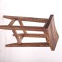 Chairs - wooden bar stool  „Cowboy” - HYGGE DESIGN