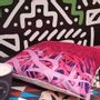 Fabric cushions - Pillow RED COMPUTARIZED by PAPA MESK - ARTPILO