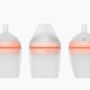 Childcare  accessories - BORRN Baby Feeding Bottle (Orange color) 150mL with Slow-flow Teat - BORRN  (U.K.) LTD.