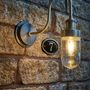 Outdoor wall lamps - Swan Neck Outdoor & Bathroom Wall Light - INDUSTVILLE
