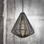 Hanging lights - Handcrafted Wire Cage Pendant - INDUSTVILLE