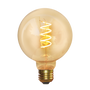 Ampoules pour éclairage intérieur - Vintage LED Edison Bulb Old Filament Lamp - 5W E27 Small Globe G95 - INDUSTVILLE