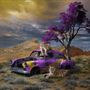 Other wall decoration - COLORS - Lost Cars Animals - GALLERY VERTICAL