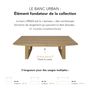 Coffee tables - URBAN BENCHES OR COFFEE TABLE - MARK - MOBILIER CONTEMPORAIN FRANCAIS