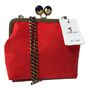 Bags and totes - Retro Red Pearl Square Bag - LA MISS SIMONE