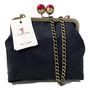 Bags and totes - Square Bag Retro Beads black - LA MISS SIMONE