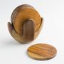 Customizable objects - Rosewood Coasters - MAKRA HANDMADE STORE