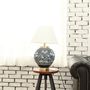 Table lamps - Blue and White Ware Circle Lamp with Openwork - SEOUL COLLECT