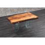 Tables basses - Coffee table made of alder and resin  - TIMBART